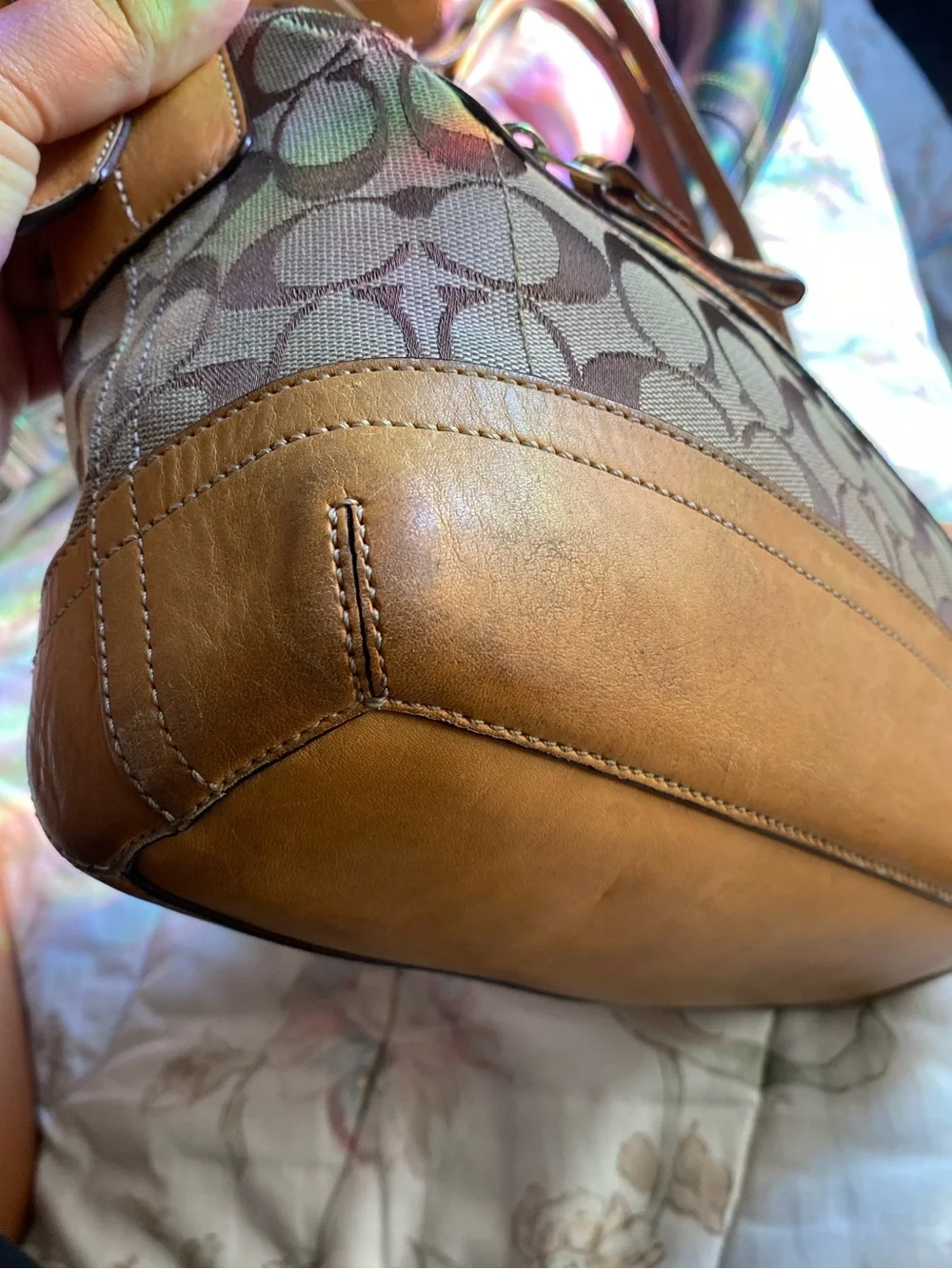 Coach East West Duffle shoulder bag